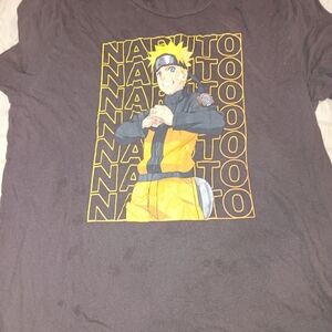 Naruto Graphic T-Shirt - Black